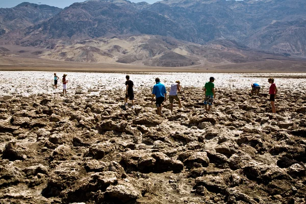 Stock image Devils course, Death valley