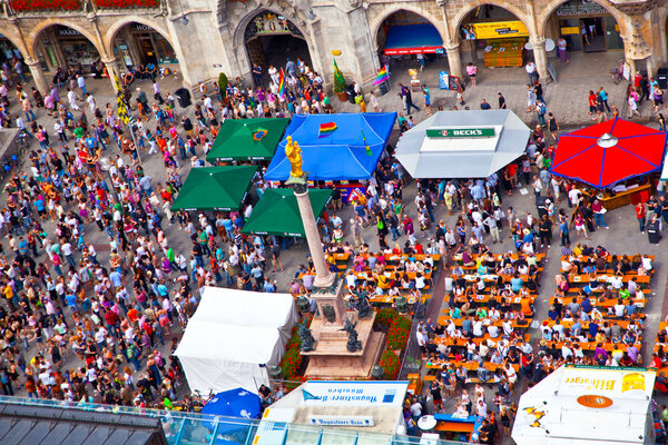 celebrate the Christopher Street Day in Munich