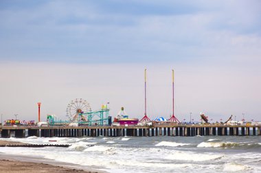 Amuesment Park at Steel Pier Atlantic City, NJ clipart