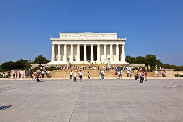 Lincoln memorial w Waszyngtonie — Zdjęcie stockowe