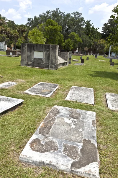 Koloniala park cemetery i savannah — Stockfoto