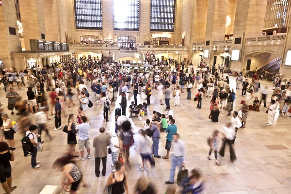 그랜드 센트럴 역, 뉴욕 승객 — 스톡 사진