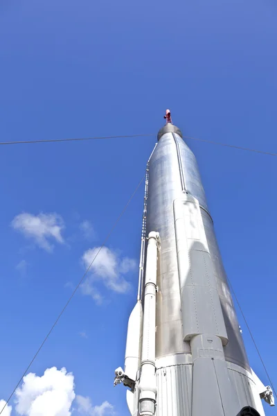 Rocket tuin op kennedy space center — Stockfoto