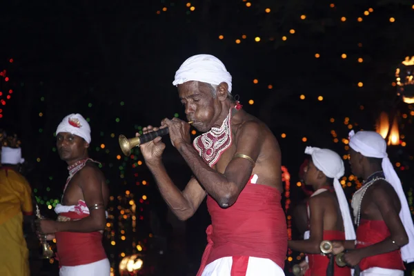 Muzikanten nemen deel het festival pera hera in snoep — Stockfoto