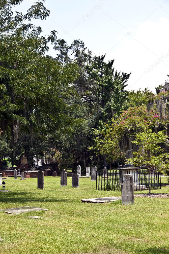 Colonial Park Cemetery in Savannah