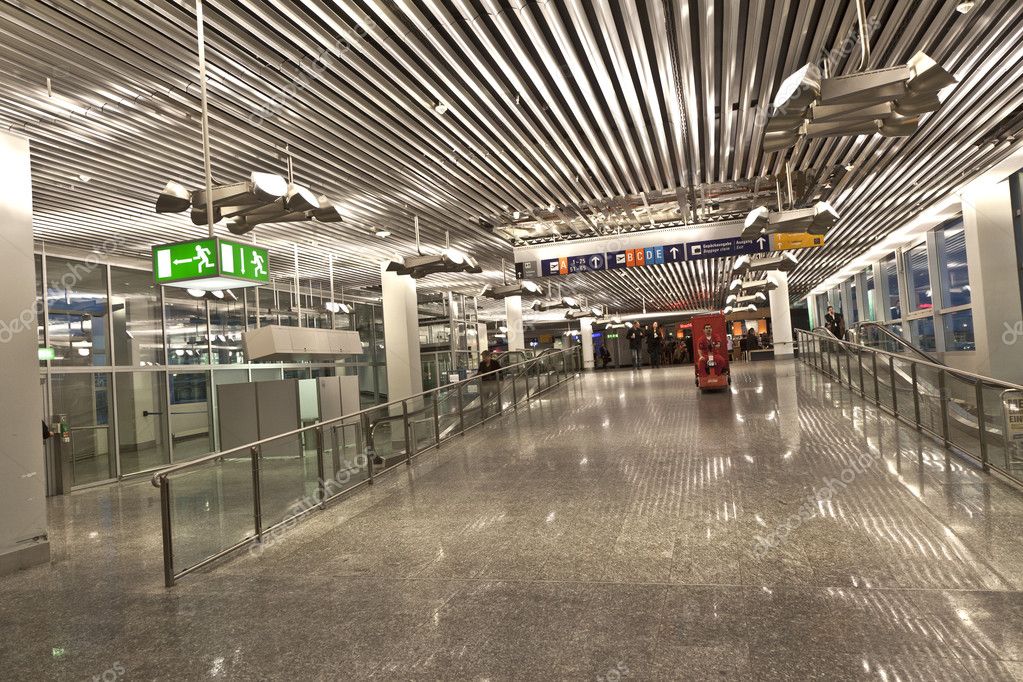 Inside the new Terminal in Frankfurt – Stock Editorial Photo © Hackman ...