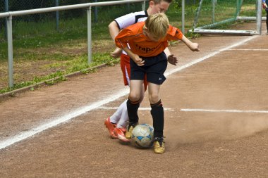 çocukların futbol