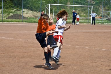 çocukların futbol