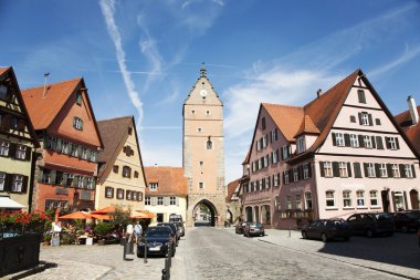 Romantic Dinkelsbühl, city of late middleages