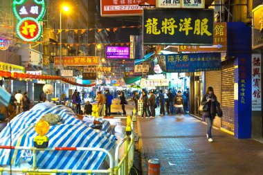 Acid attack in Hong Kong clipart