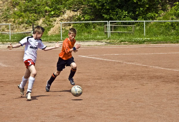 Kinderen voetbal — Stockfoto