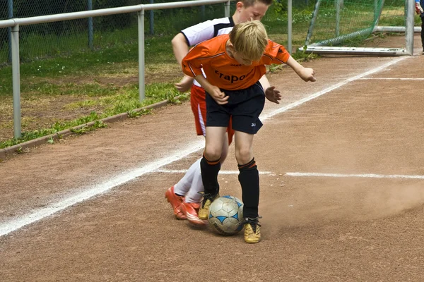 Діти футбол — стокове фото