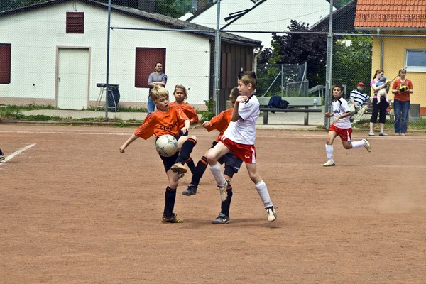 Діти футбол — стокове фото