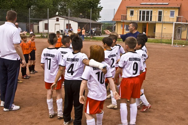 Niños fútbol — Foto de Stock