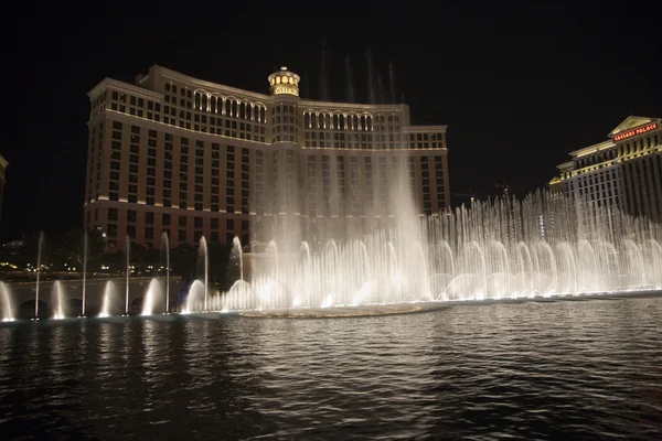 Лас-Вегас Bellagio Hotel Casino, отличающийся своей всемирно известной — стоковое фото