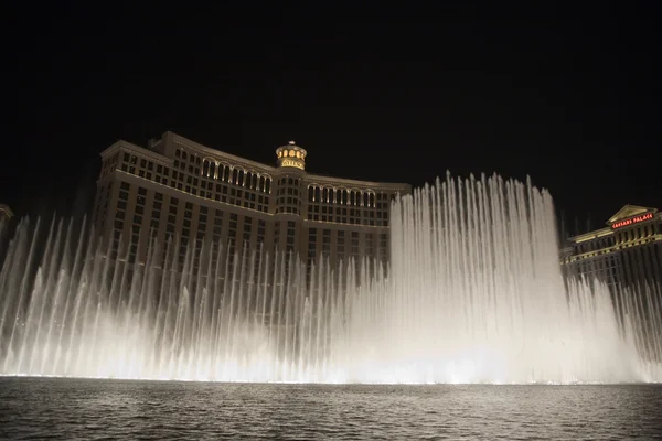 Лас-Вегас Bellagio Hotel Casino, отличающийся своей всемирно известной — стоковое фото