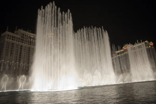 Las Vegas Bellagio Hotel Casino, presentado con su mundialmente famoso — Foto de Stock