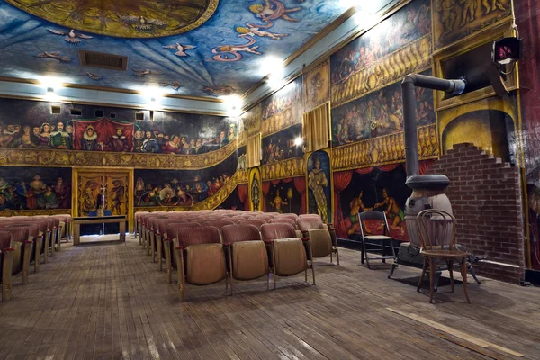 Inside the beautiful Amargosa Opera House — Stock Photo, Image