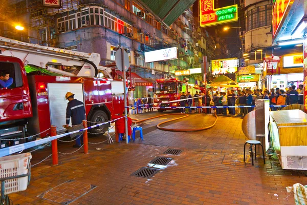 Acid attack in Hong Kong — Stock Photo, Image
