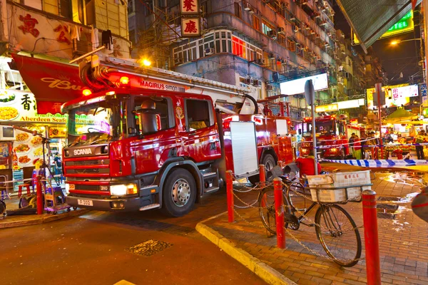 Attaque à l'acide en Hong Kong — Photo