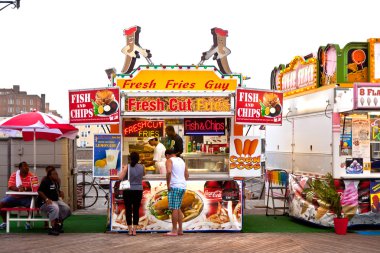 Amuesment Park at Steel Pier Atlantic City, NJ clipart