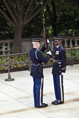 bekçi arlington Ulusal Mezarlığı Washington, değiştirme