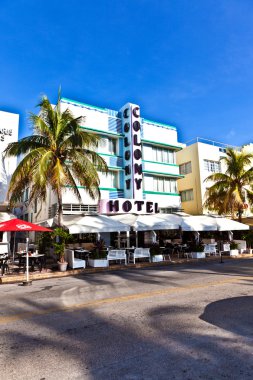 Güney Miami'de art deco tarzında güzel evler