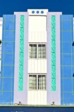 Güney Miami'de art deco tarzında güzel evler