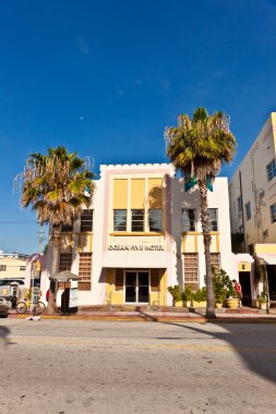 Güney Miami'de art deco tarzında güzel evler