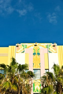 Güney Miami'de art deco tarzında güzel evler