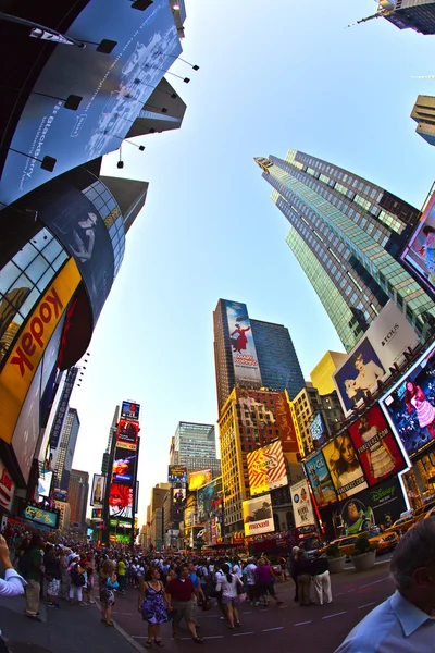 Times square new york şehrinin bir semboldür — Stok fotoğraf