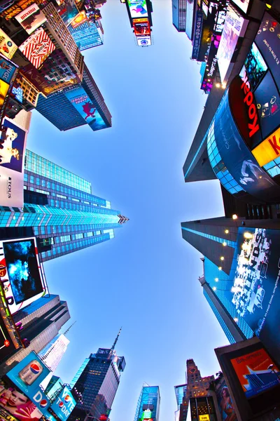 Times square new york şehrinin bir semboldür — Stok fotoğraf