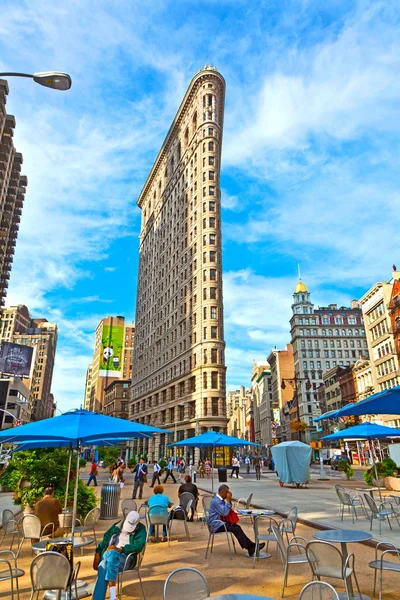 Flatiron в Нью-Йорку — стокове фото