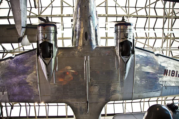 Національний музей авіації та космічних у Вашингтоні — стокове фото