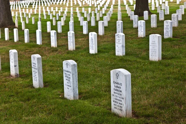 Arlington Ulusal Mezarlığı Washington'mezar — Stok fotoğraf