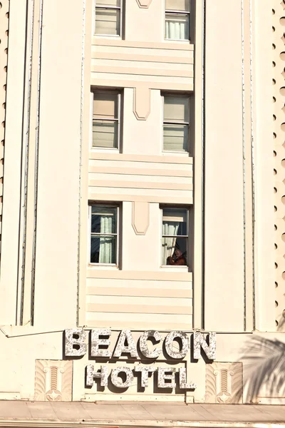 Beautiful houses in Art Deco style in South Miami — Stock Photo, Image