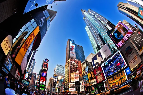 Times Square é um símbolo da cidade de Nova Iorque Imagens De Bancos De Imagens Sem Royalties