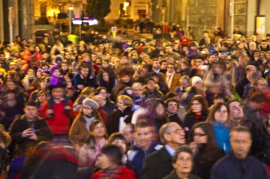 kukla göstermek akşam Madrid'de