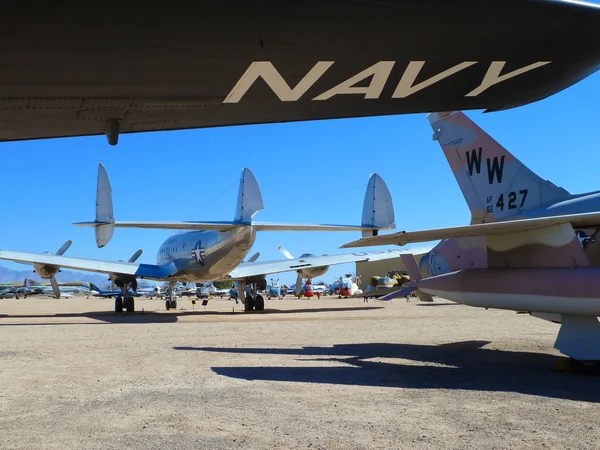 Aircraft in the Pima Air and space Museum — Stock Photo, Image