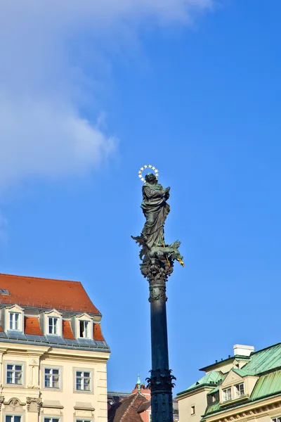 Marian column in vienna am Hof — Stock Photo, Image