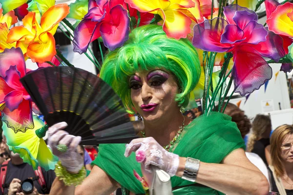Celebrare il Christopher Street Day a Monaco di Baviera con il colore — Foto Stock