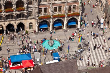 celebrate the Christopher Street Day in Munich clipart