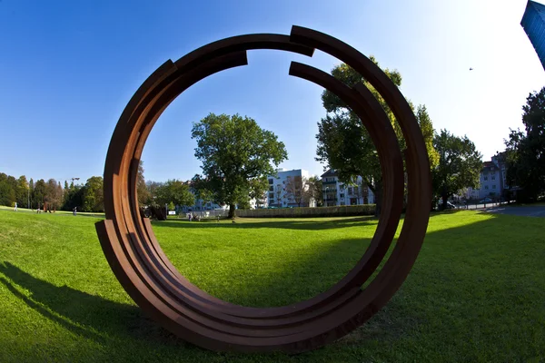 Skulptur biennalen blickachsen — Stockfoto