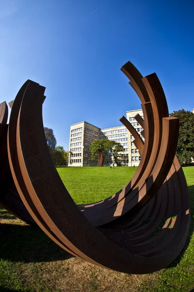 Sculpture biennale Blickachsen — Stock Photo, Image