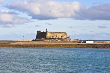 Castillo de San Gabriel in Arrecife, Lanzarote clipart