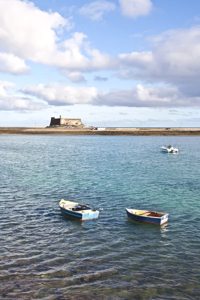 Castillo de san gabriel στο arrecife, Λανθαρότε — Φωτογραφία Αρχείου