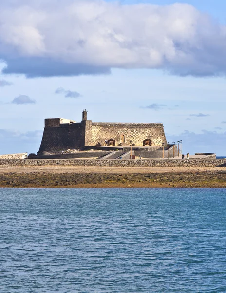 Castillo de san gabriel v arrecife na lanzarote — Stock fotografie