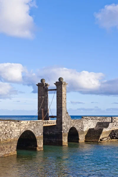 Castillo de san gabriel στο arrecife, Λανθαρότε — Φωτογραφία Αρχείου