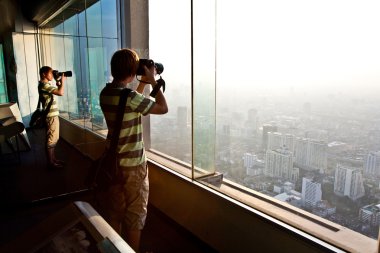 bangkok manzarası manzarayı