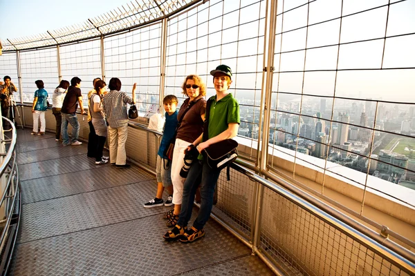 Oferujący widoki na panoramę Bangkoku — Zdjęcie stockowe